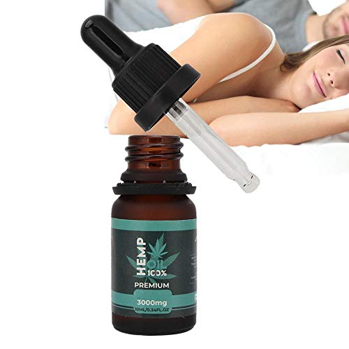 10 ml de aceite esencial de cannabis analgésico ayuda a dormir Cuidado de la salud Aceite esencial (3000 mg) Seguro e inofensivo ayuda a dormir adecuado para personas con sueño